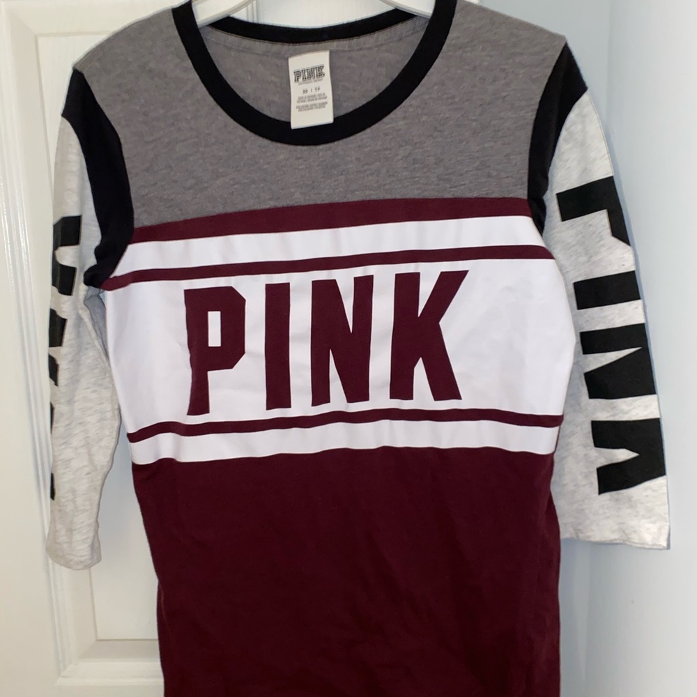 VS PINK Baseball Tee